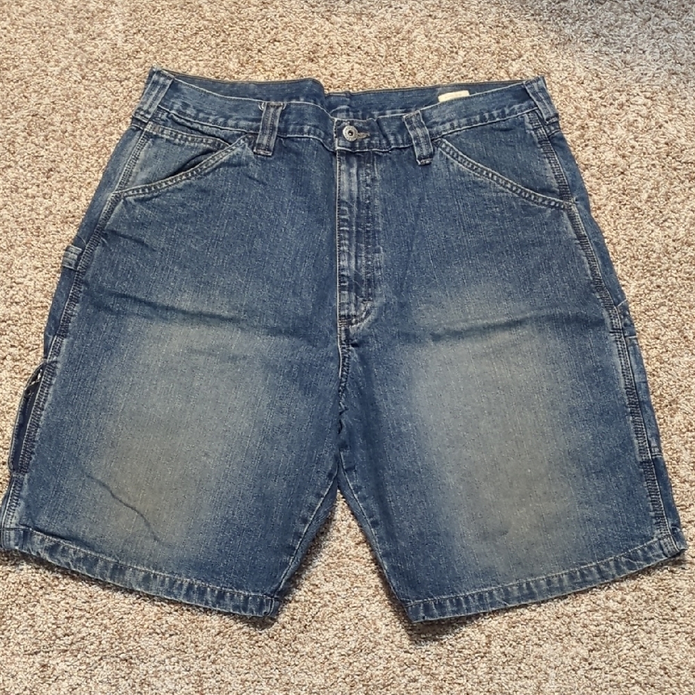 Men's Blue Denim Shorts